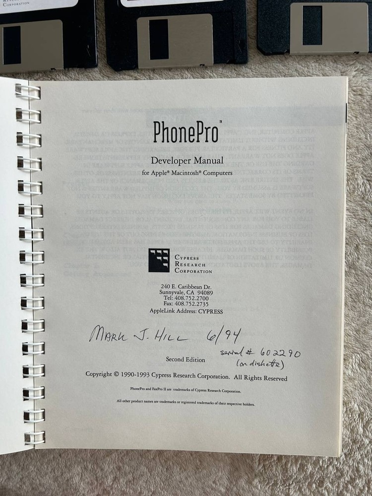 PhonePro V.32 Apple Macintosh software telephony Applications Builder for Mac