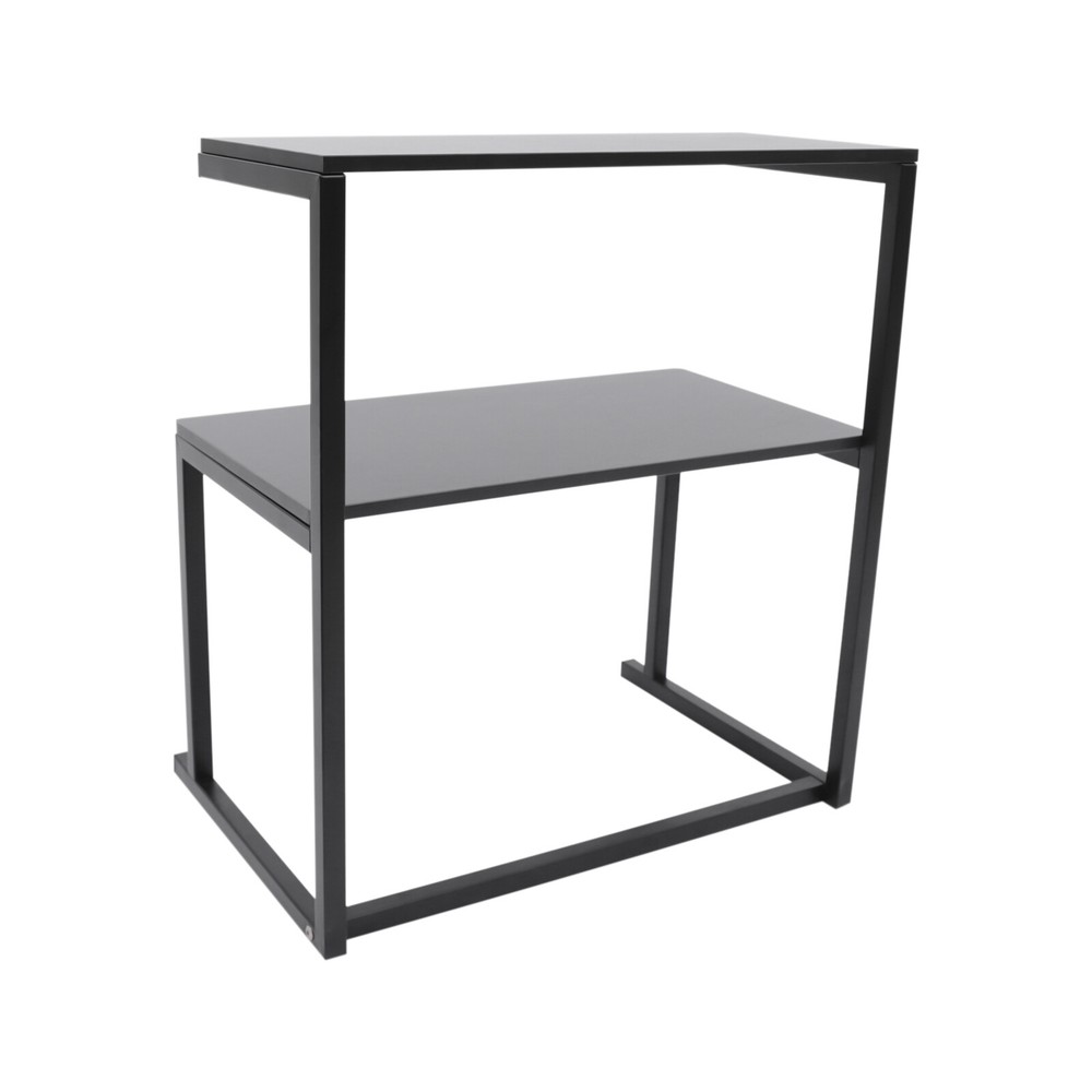 3-Tier Table Storage Shelf Home Office Desktop Storage Rack Desk Printer Stand