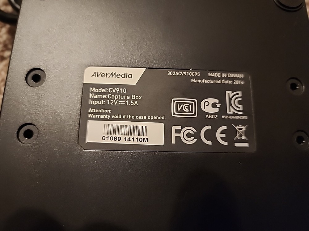 AVerMedia CromeCap 100 ExtremeCap 910