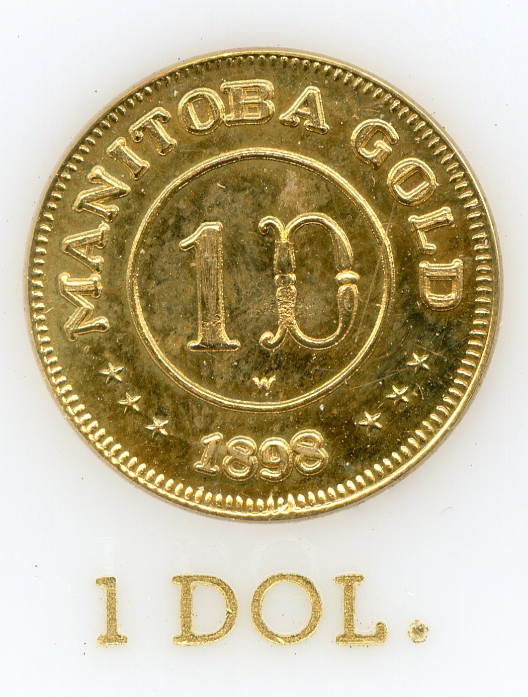 RARE SET - 1898 Manitoba, Canada Gold 1/2D & 1/4D / California Fractional Gold