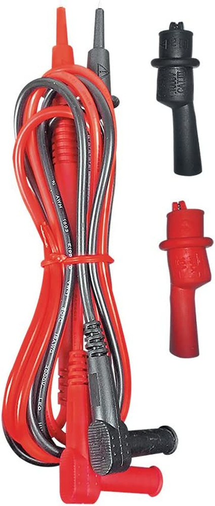 ET250 Voltage Meter Kit with Replacement Leads & Right Angle Clips Included