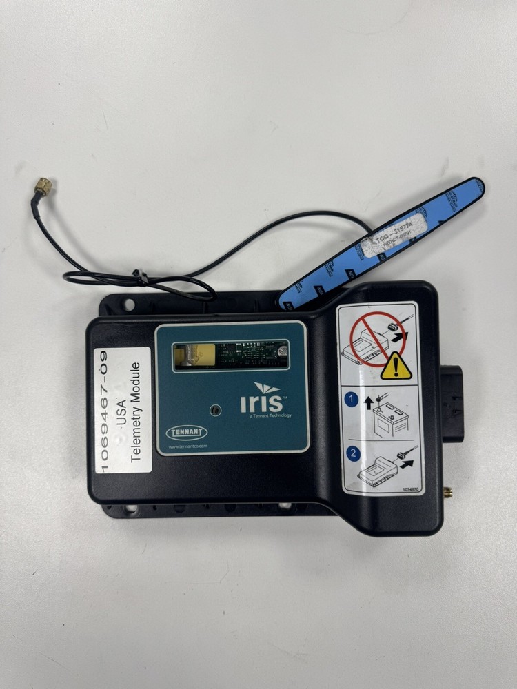 Tennant Nobles IRIS Telemetry module 1069467-09 floor scrubber part replacement