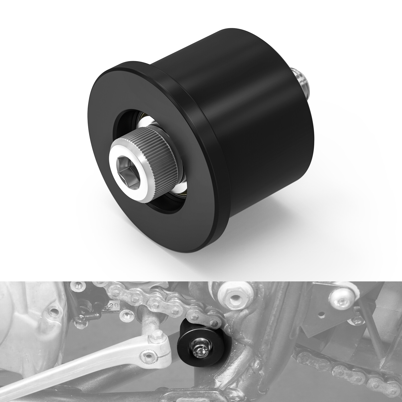 NICECNC Lower Chain Roller PA Nylon For Honda TRX450ER TRX450R 2006-2009