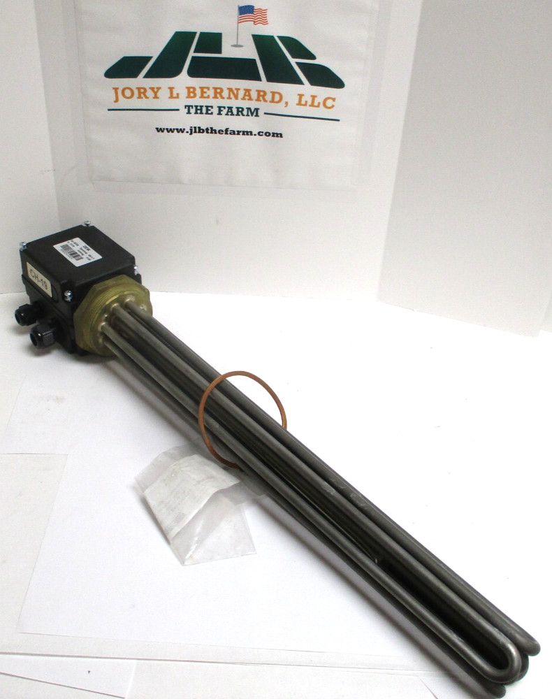DEW , 5E705 ,  HEATING RODS , 18" LONG , w/ SEAL RING , SURPLUS