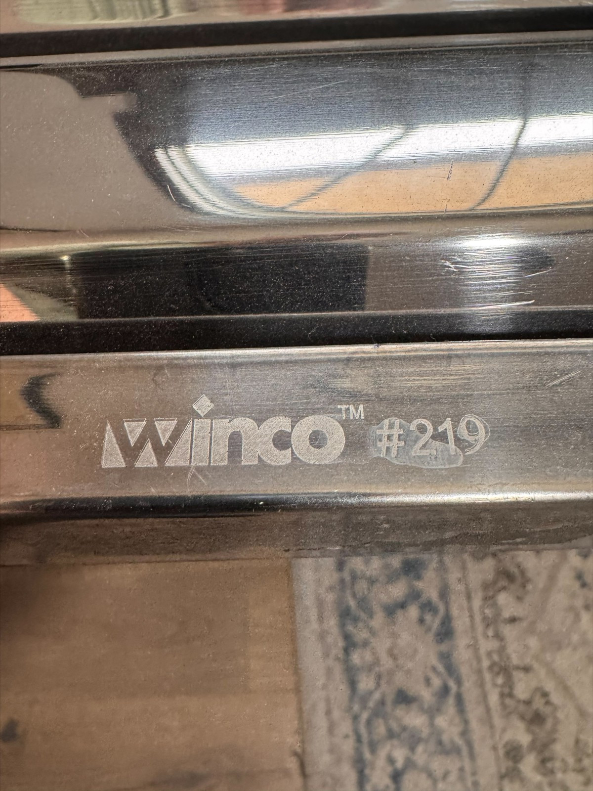 Winco HFS-2016 Stainless Steel Hood Filter 16” x 20” x 1.5” Commercial Kitchen