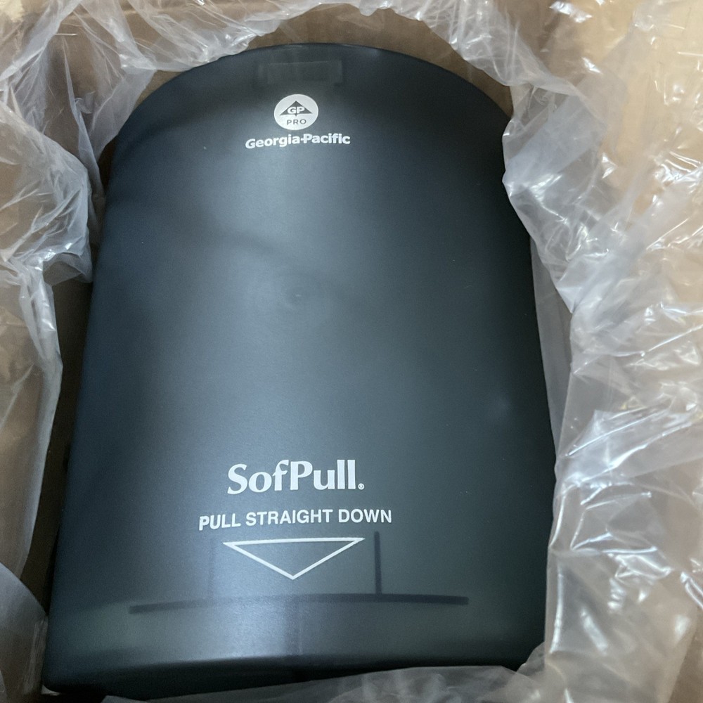 Georgia Pacific Professional 58204B SofPull Hand Towel Dispenser - Black *NEW*