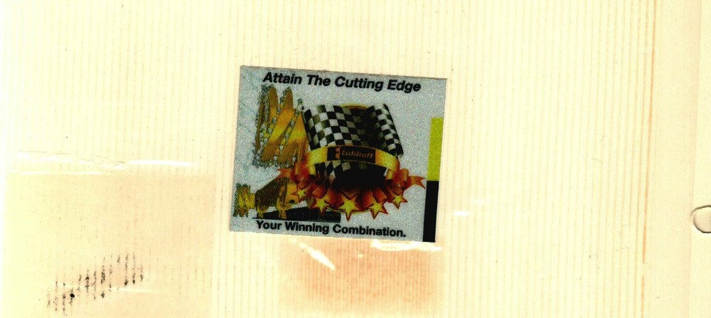 NICE RARE  EICKHOFF COAL MINING STICKER # 1066