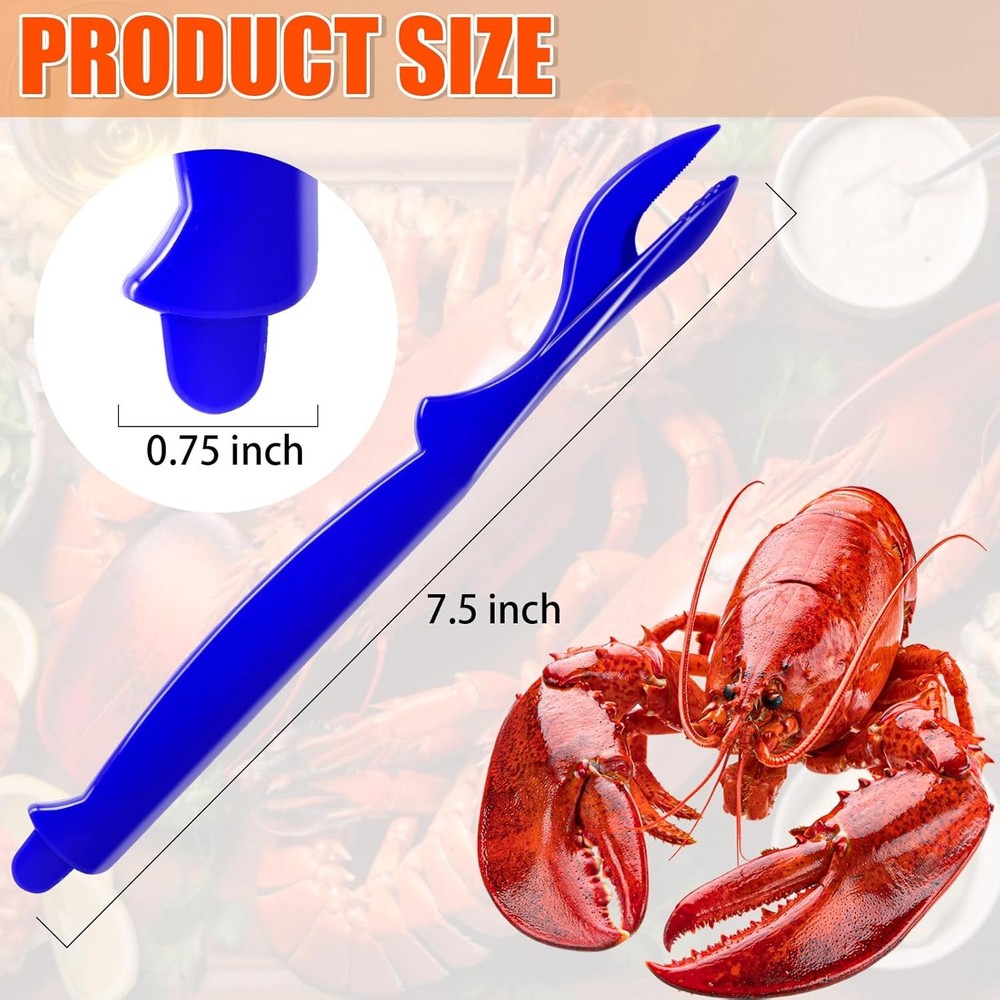 6Pcs Crab Legs Crackers, Crackers and Tools Cracker Picks Crabfor...