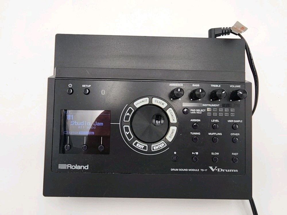 Roland TD-17 Electronic Drum Sound Module with Bluetooth