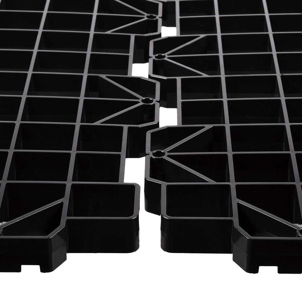 Flooring Storage System, Walking Deck Pallet Boards for Attic, Easy Installat...