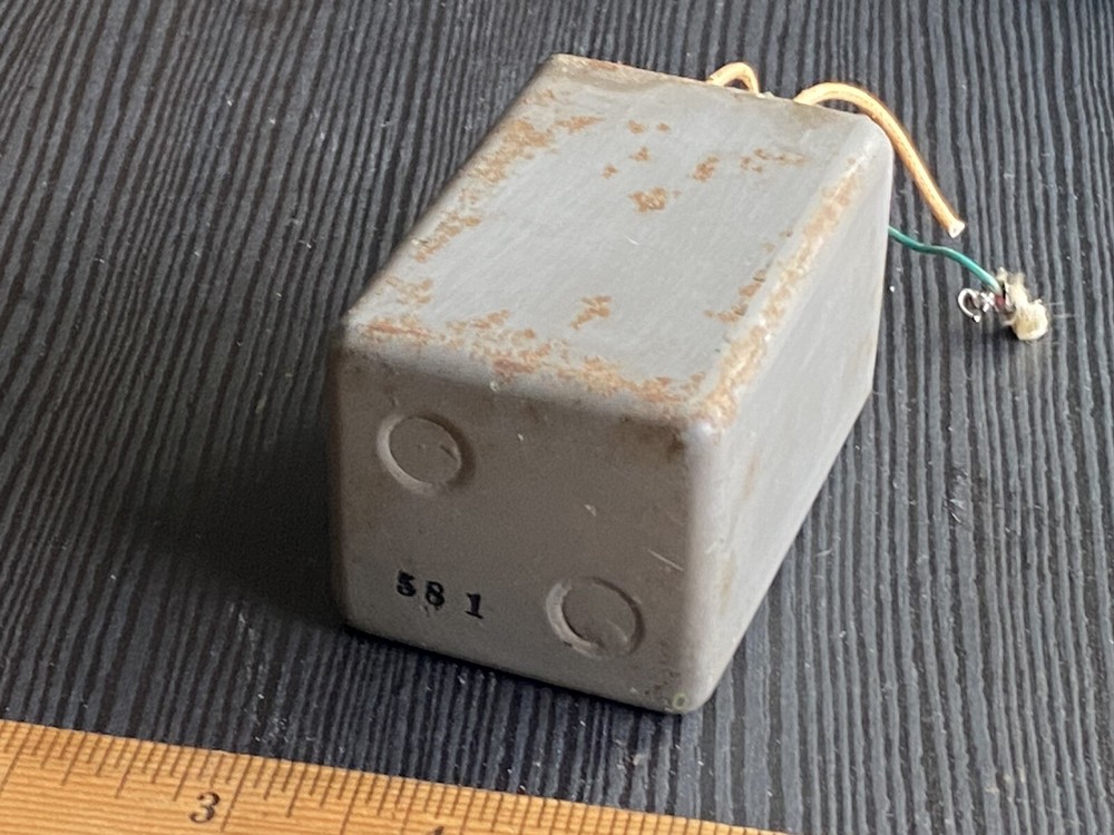 vintage Collins audio input Transformer 677-0548-00 TF1A11EA