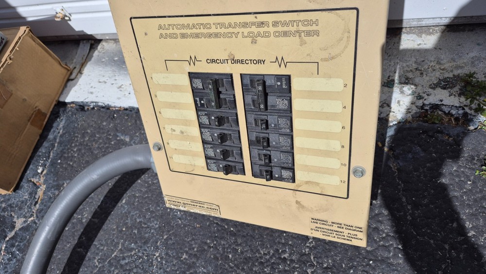 Guardian by Generac Automatic Transfer Switch and Emergency Load Center