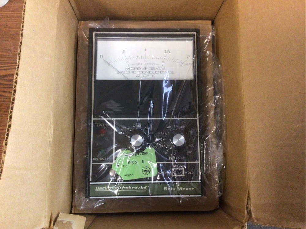 Beckman Industrial Solution Meter SM-3 NOS