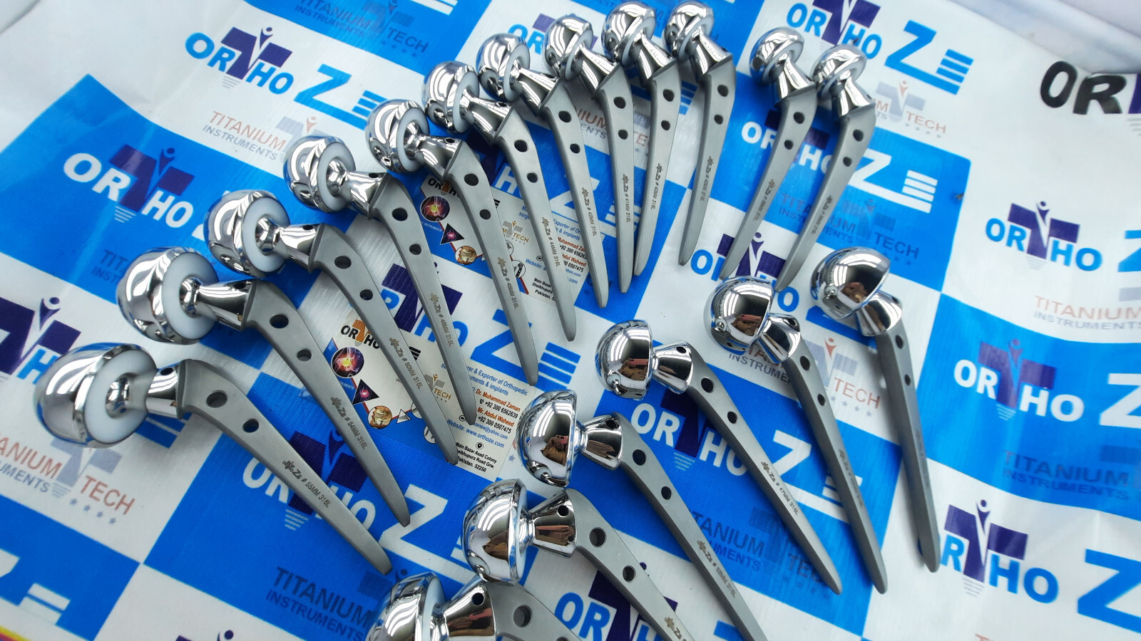 Hip Prosthesis Bipolar Orthopedic instruments (38mm to 55mm)