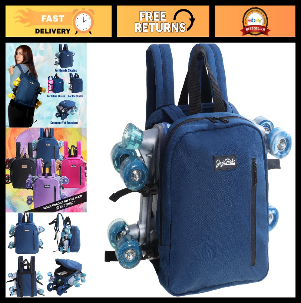 Multi-Functional Sports Backpack for Roller Skates, Ice Skates & Inline Skates