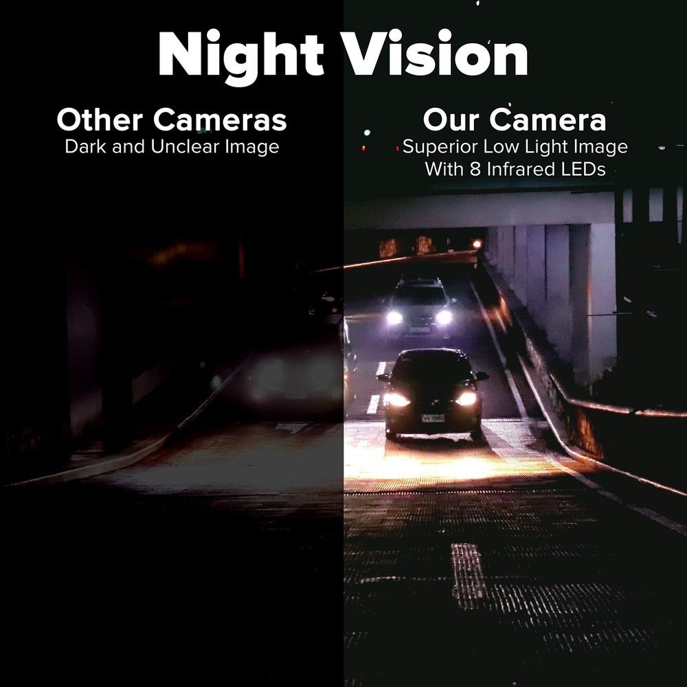 Master Tailgaters Small License Plate Frame Backup or Front Camera ... Fast Ship