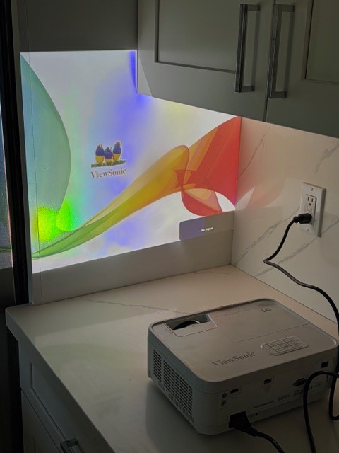 ViewSonic LS550WH Laser DLP Projector Ultra Short Throw Projector