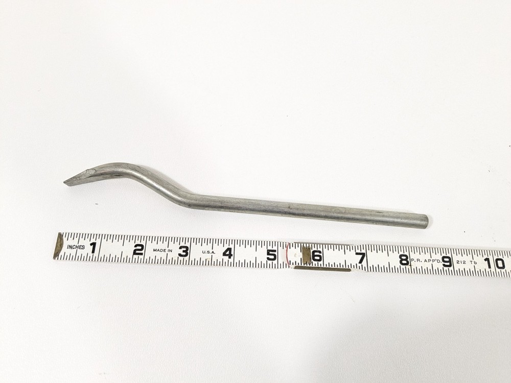 Vintage Front Bent Flathead Chisel Soldering Hardware Utility Tool