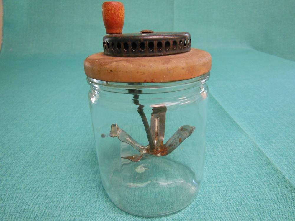 Vintage Mayonaise Making Jar