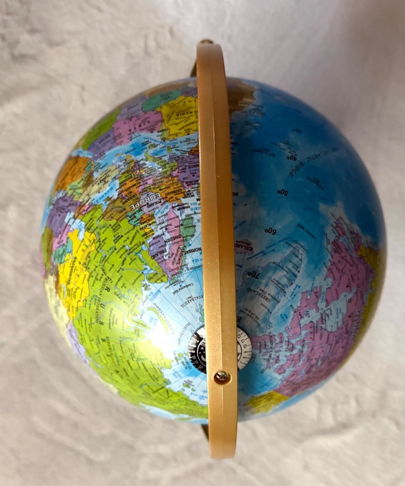 Illuminated Constellation World Globe