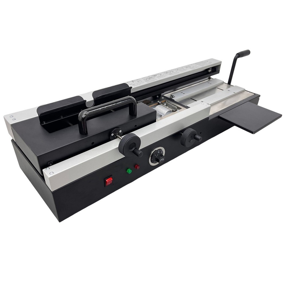 Manual Hot Thermal Glue Binder Wireless Binding Machine Office Binding Equipment