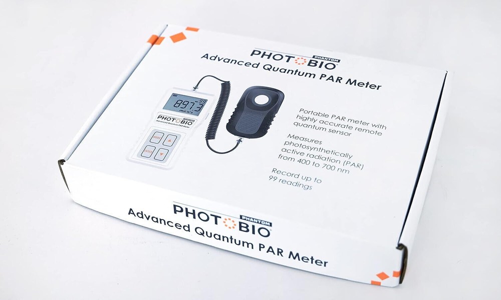 LGBQM2 Advanced Quantum Sensor PAR Meter (Micromoles), Measure Light Intensity