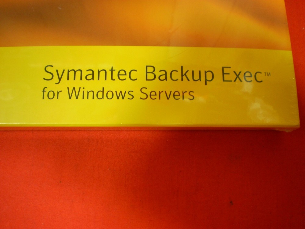 SYMANTEC BACKUP DATA RECOVERY SOFTWARE PC EXEC FOR WINDOWS SERVERS V11D