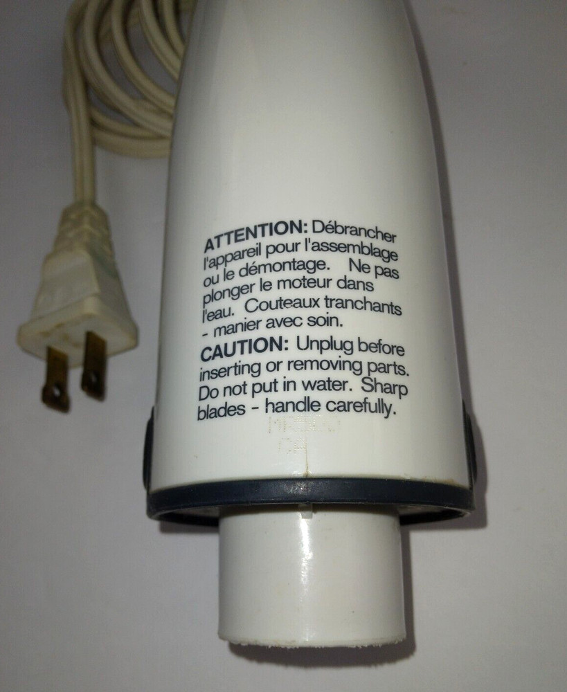Braun Control Plus Type 418 Immersion Hand Blender MOTOR ONLY Tested - Working