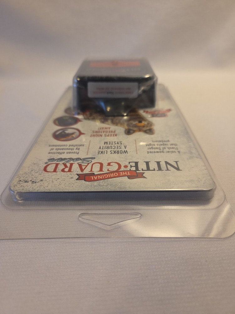 Nite Guard Solar Powered Flash Predator Deterrent Security System New In Package