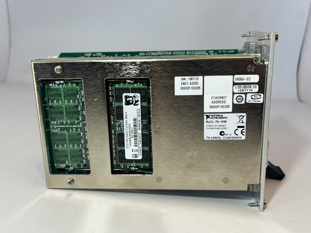 NI PXI-8106 Embedded Controller 2.16GHz 2GB PXI System Controller