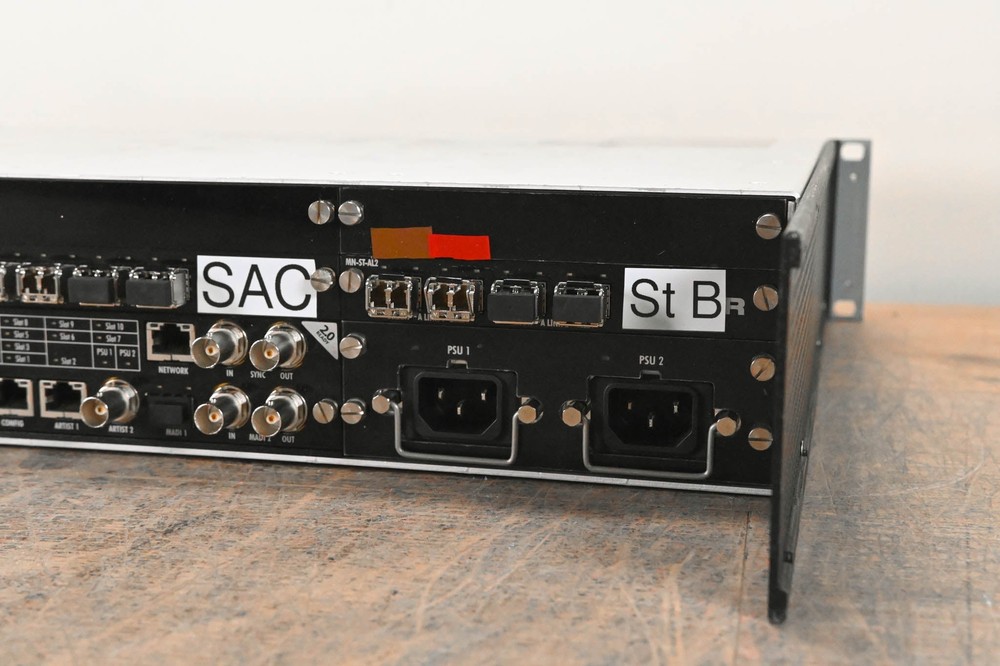 Riedel MediorNet MN-2RU Rackmount Modular Mainframe CG01B0D