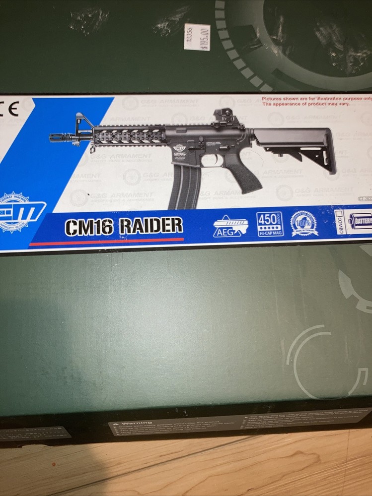 🔥airsoft gun metal CM16 raider🔥