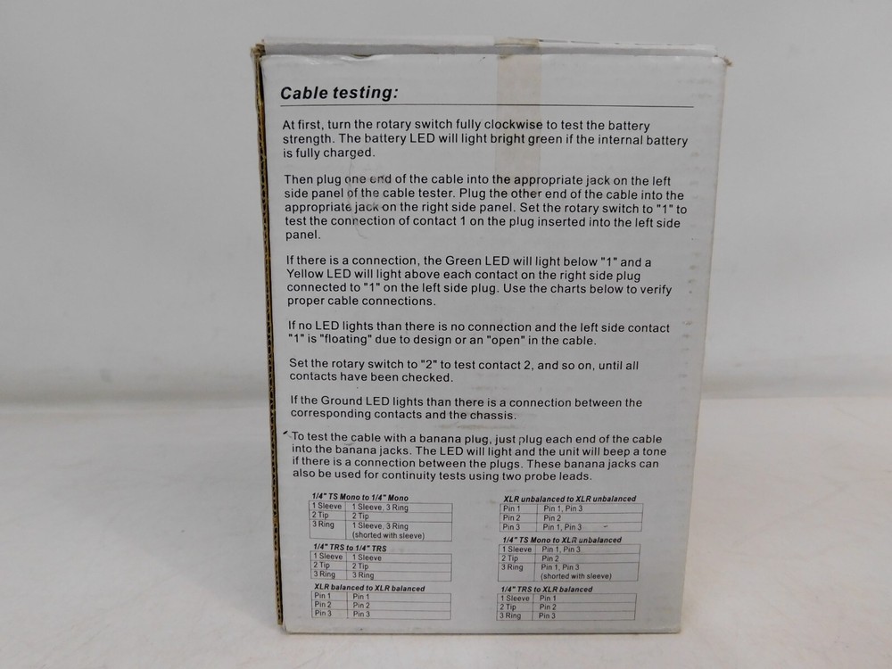 OSP CT-02 Cable Tester