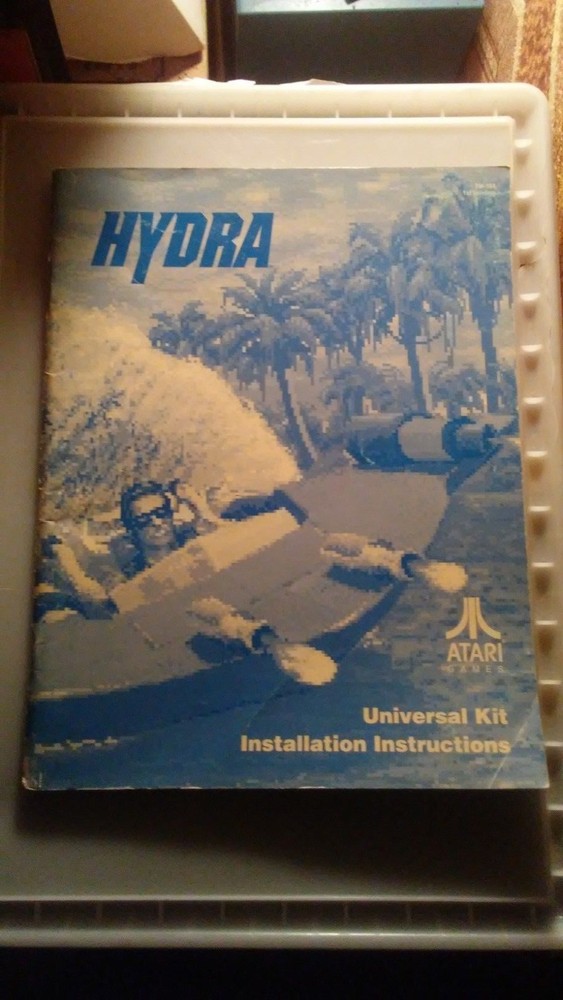 HYDRA w/SCHEMATICS-Atari Orig. Manual-L@@K!