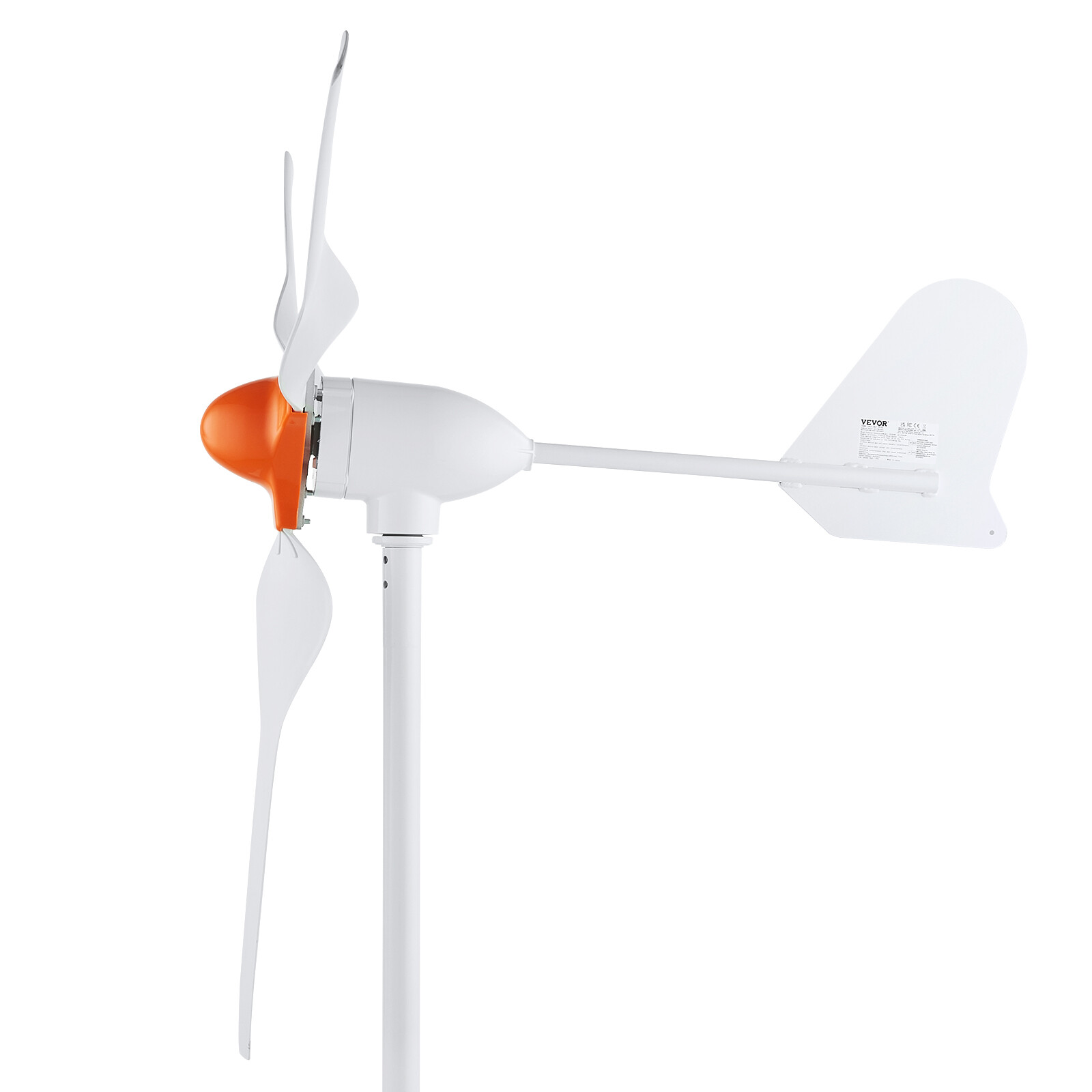 VEVOR 800W Wind Turbine Generator 12V 3-Blade Wind Turbine Kit & MPPT Controller