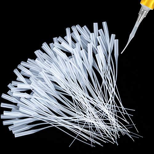 Glue Micro-Tips Plastic Glue Bottle Tip Nozzle Tip Extender Precision Applicator