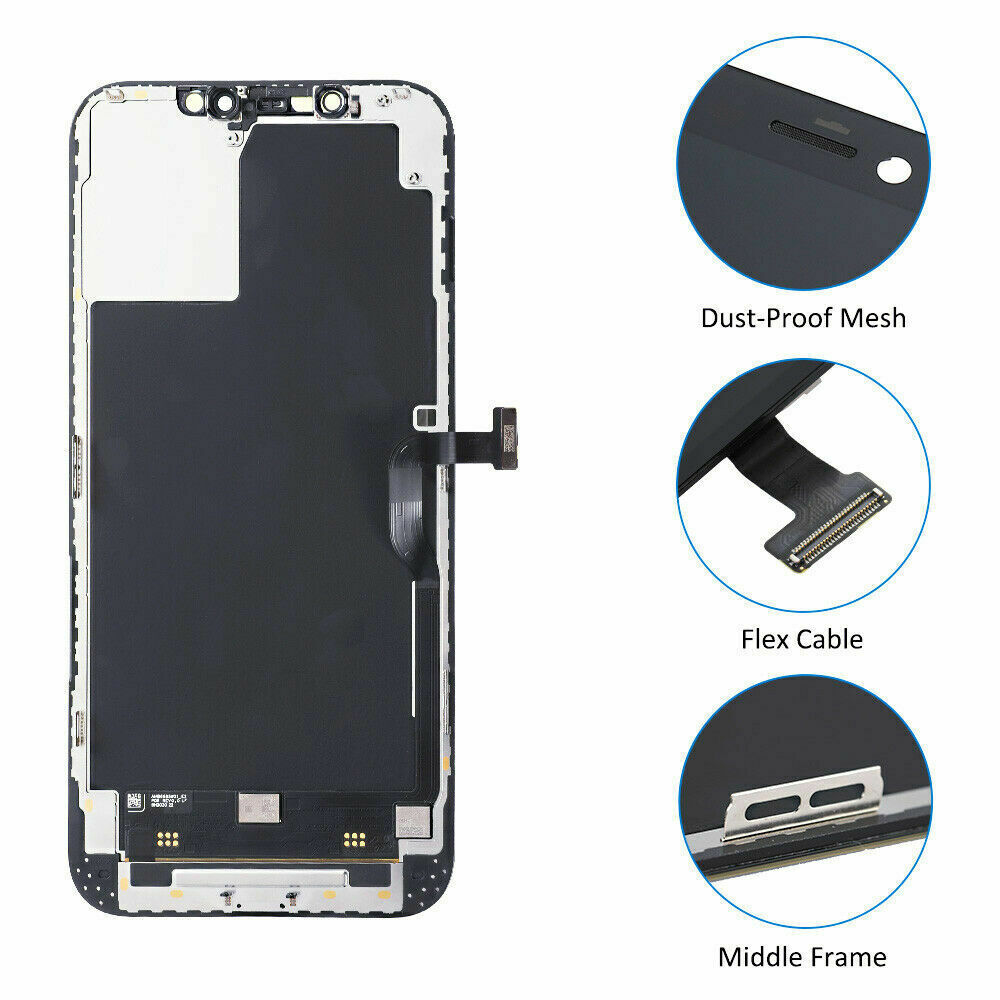 Incell For iPhone 12 Pro Max LCD Display Screen Touch Frame Replacement Assembly