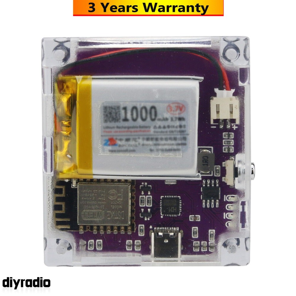 DSTIKE Hackheld Game Console Open Source Hackable w/ ESP8266 Deauther Software