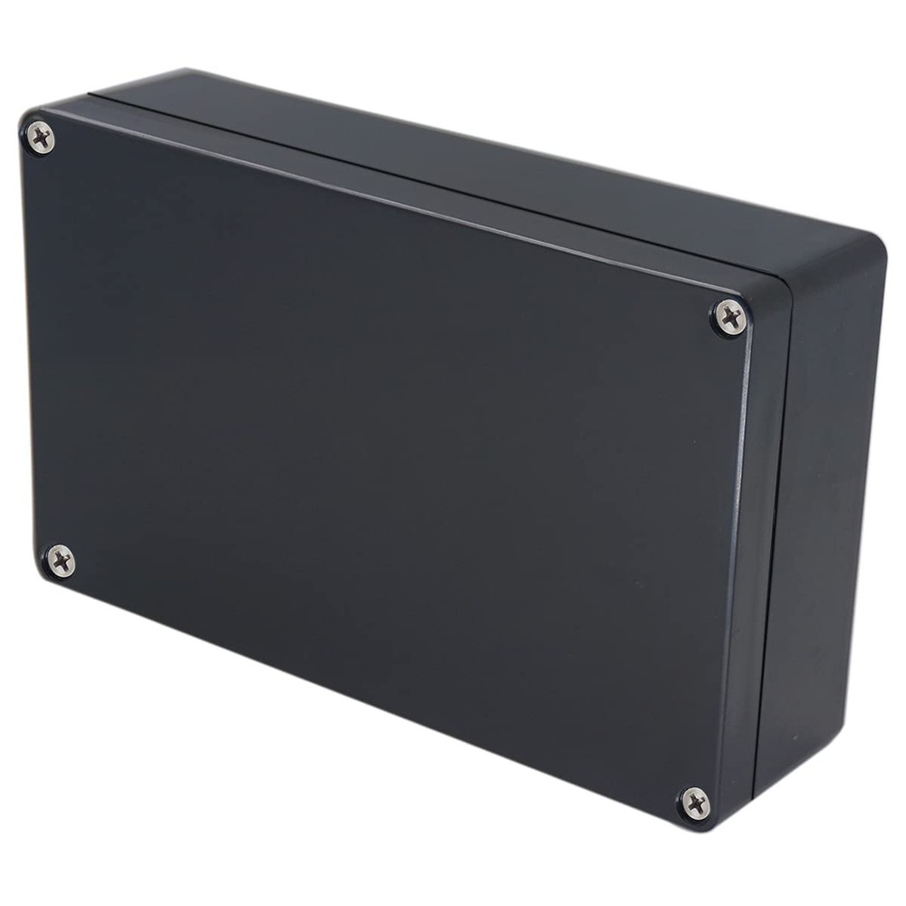 Project Box IP65 Waterproof Junction Box ABS Plastic Black Electrical Boxes D...