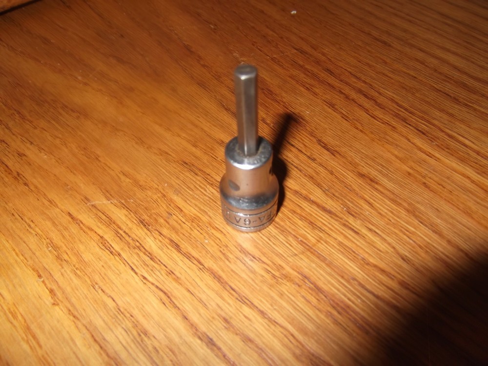 Snap-on FA 6A 3/16" Hex Bit 3/8" drive