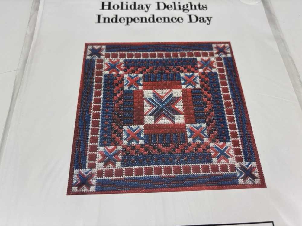 Needle Delights Original Holiday Delight Independence Day Needlepoint Pattern 1S