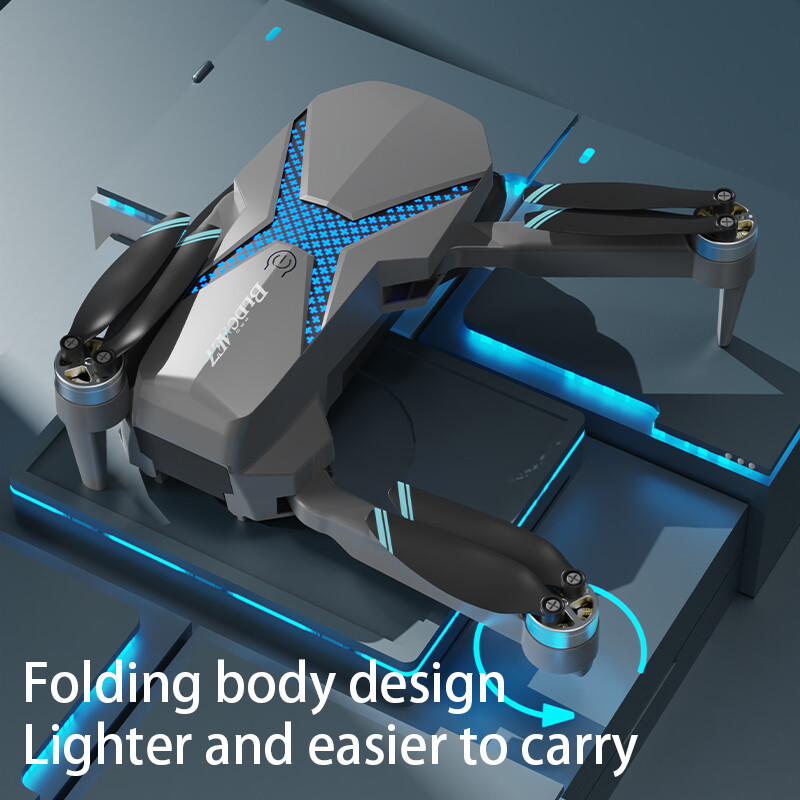 AE7 Drone WIFI FPV 4K HD Dual Camera Obstacle Avoidance Optical Flow 3 Battery