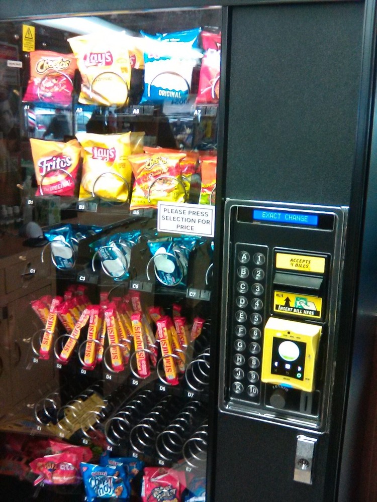 used snack vending machines for sale