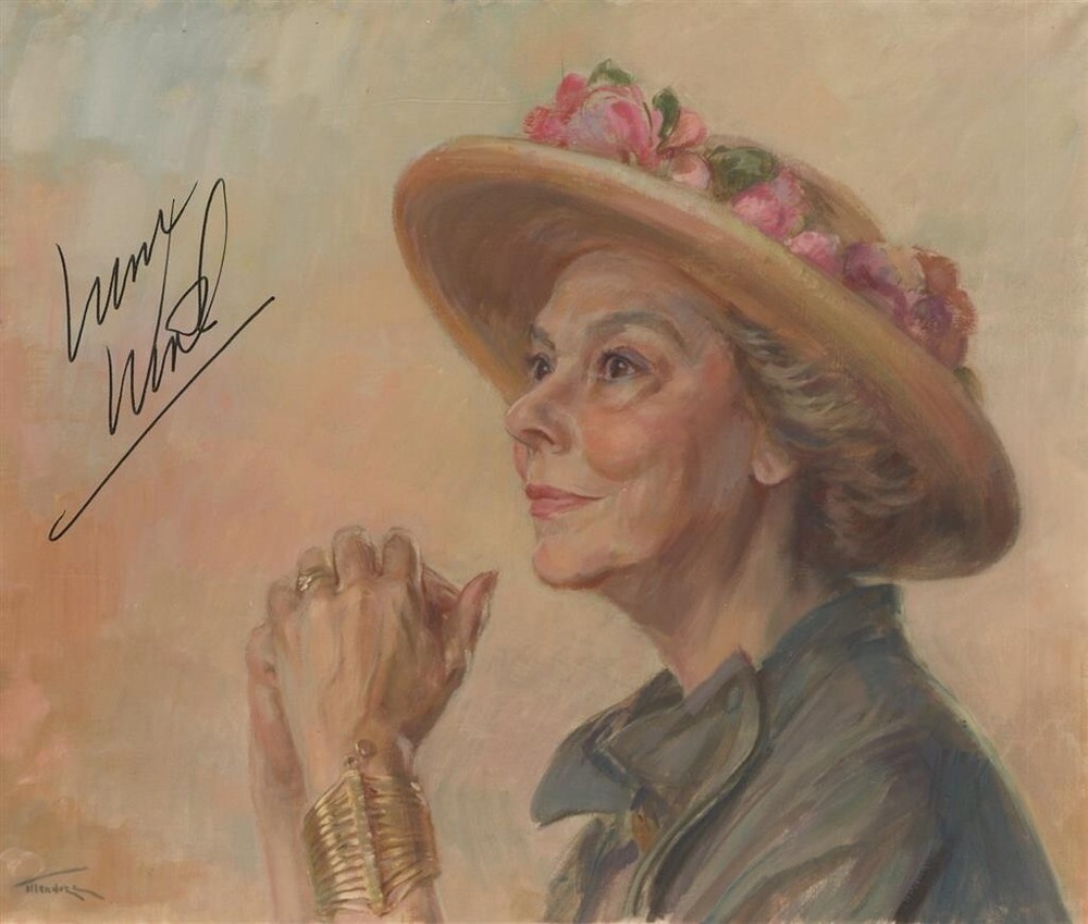 Irene Worth- Signed Photograph