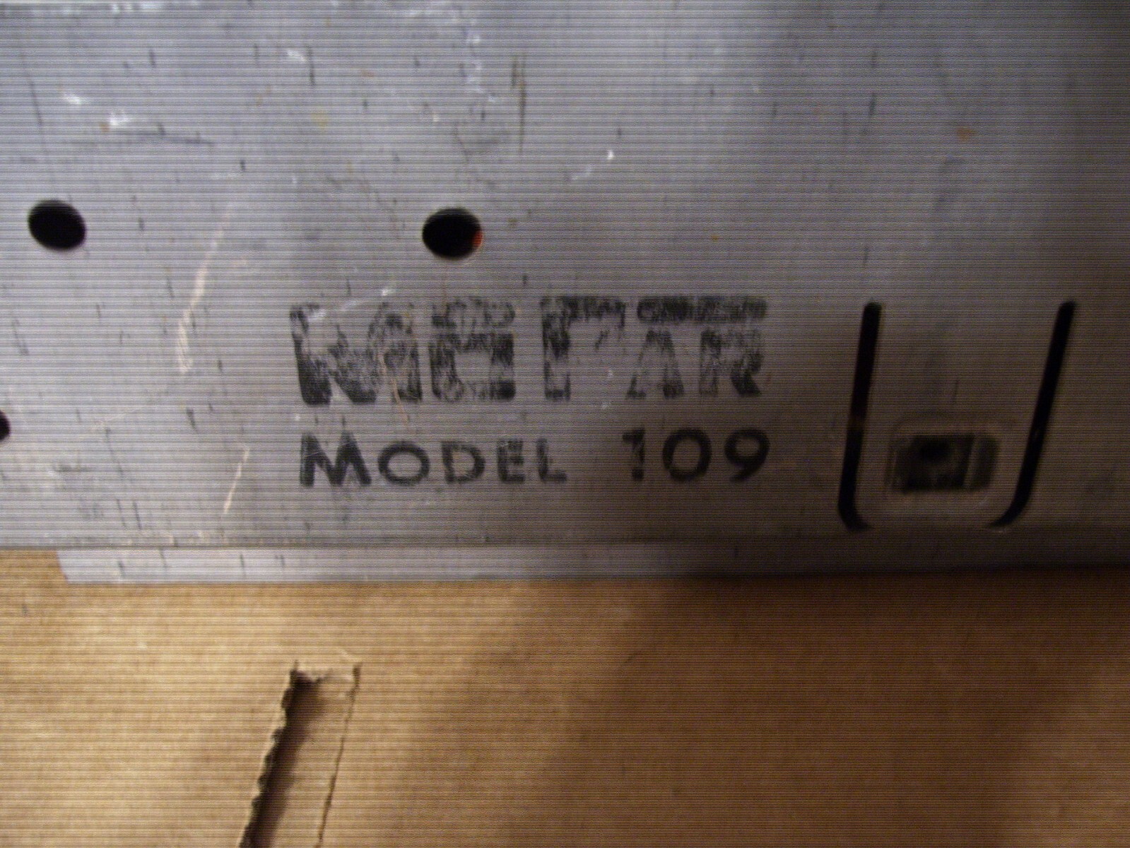 61 1961 Plymouth radio Good working with speaker