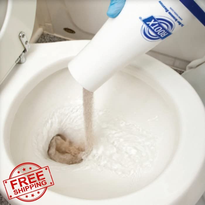 ROOTX Foaming Root Control 2LB Jar Sewer Septic Line Root Killer