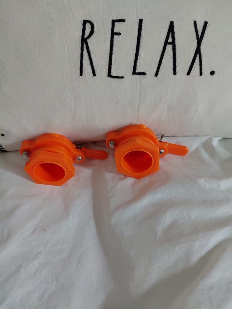 2 Honey Gate Valves For Extracting