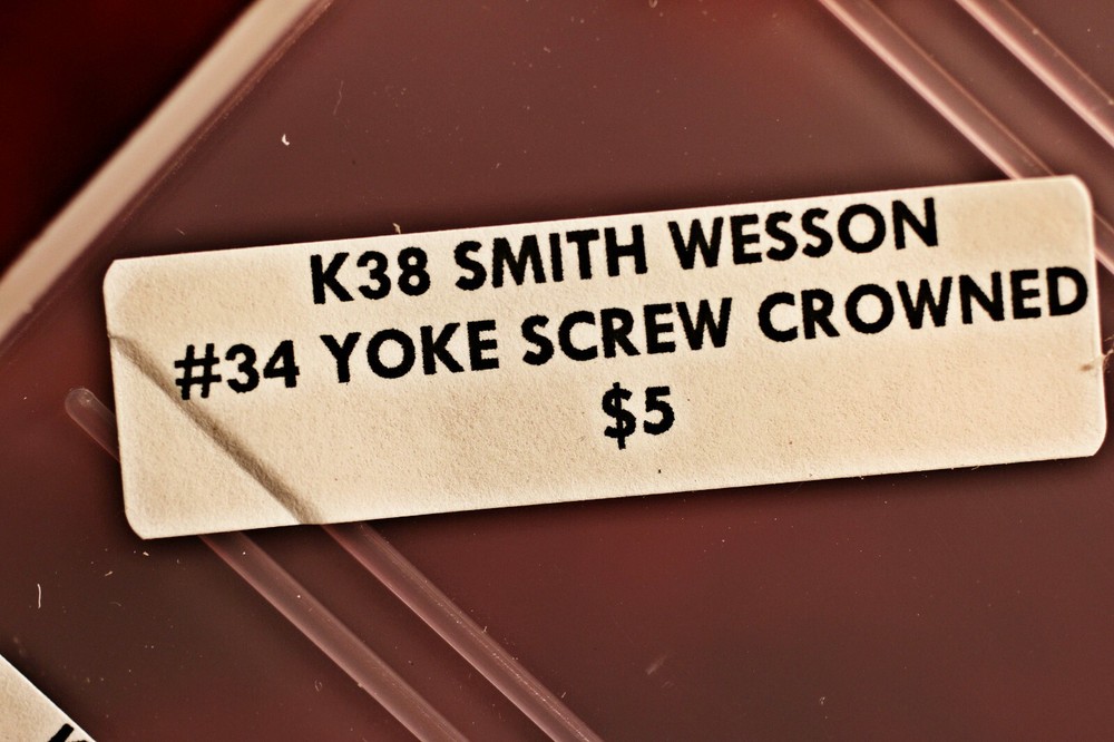 Smith & Wesson K Frame .38 (Mil. & Police, Victory, etc) Yoke Screw Crowned #34