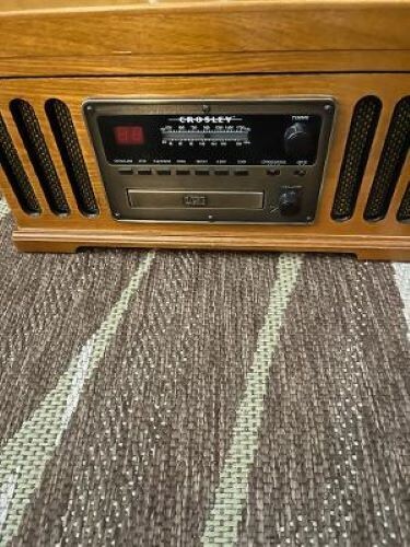 vinyl turntable record player, great condition