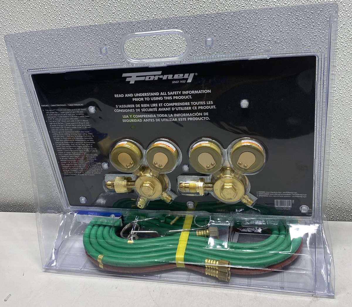 Forney 1705 Medium Duty Shop Flame Torch Kit